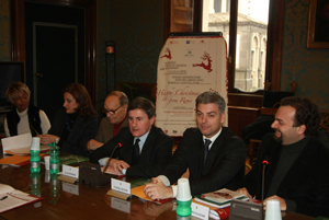 Gianni Alemanno Enrico Castiglione concerto natale 2009 1.jpg